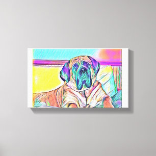 Impressão Em Tela O olhar