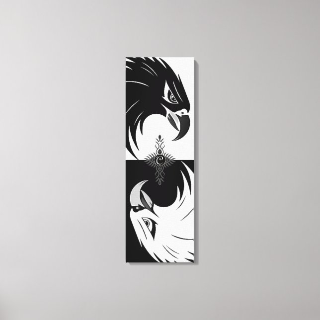 Impressão Em Tela O "Olho da Águia" Estendido (Frente)