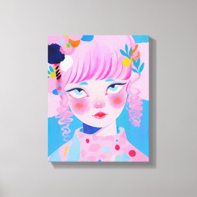 Impressão Em Tela O Palhaço De Circo (Frente)