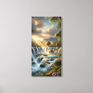 Impressão Em Tela O Paraíso Oculto - Uma Escaia Legendária