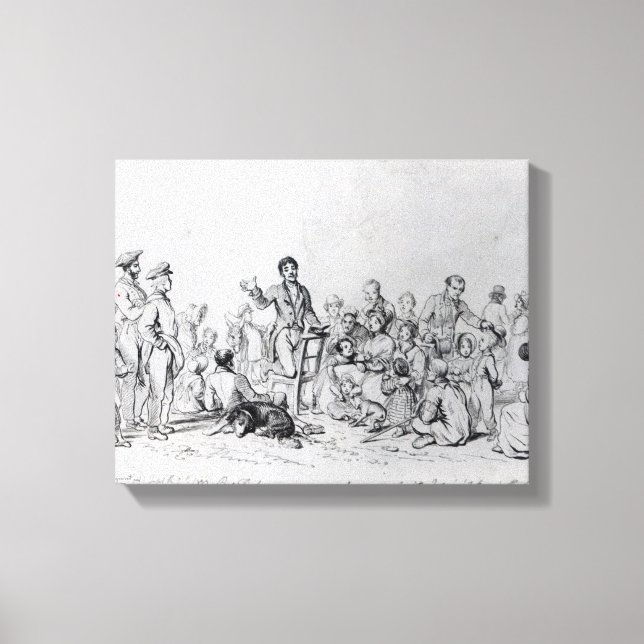 Impressão Em Tela O Pastor de Campo, 1837 (Frente)