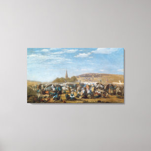 Impressão Em Tela O perdão do Sainte-Anne-La-Palud, Brittany