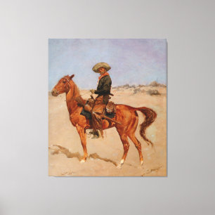 Impressão Em Tela O perfurador de Frederic Remington (1895)