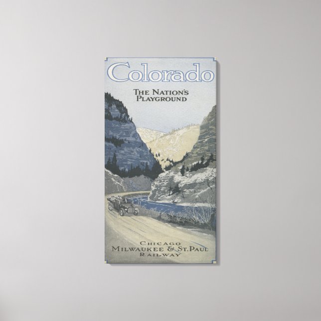 Impressão Em Tela O Playground da Nação (Frente)