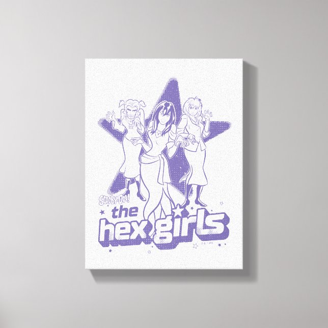 Impressão Em Tela O Poder das Raparigas Hex (Frente)