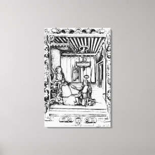 Impressão Em Tela O poeta George Gascoigne