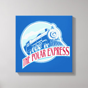 Impressão Em Tela O Polar Express   Crachá do comboio