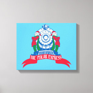 Impressão Em Tela O Polar Express   Elfos De Comboio