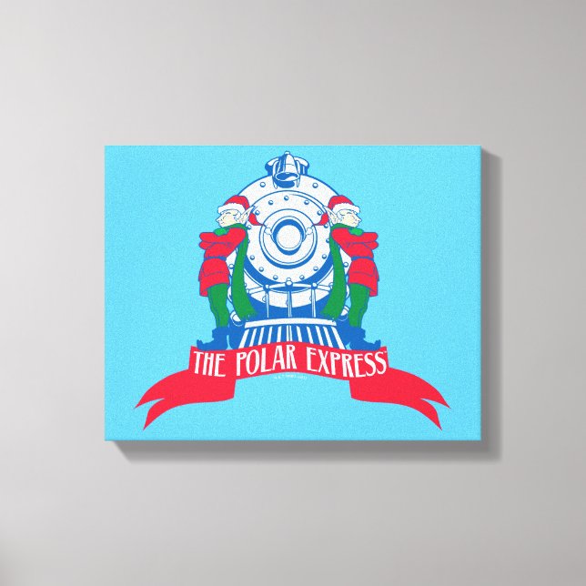 Impressão Em Tela O Polar Express | Elfos De Comboio (Frente)