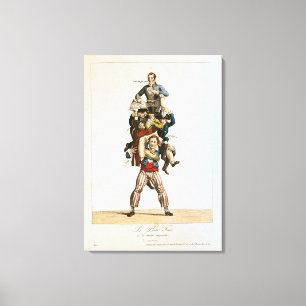 Impressão Em Tela O porteiro ou, a carga imponente, c.1820