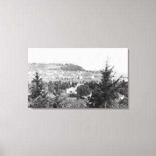 Impressão Em Tela O porto Townsend, cano principal da opinião de WA