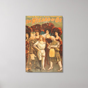 Impressão Em Tela "O poster #1 do teatro musical de mágico de Oz"