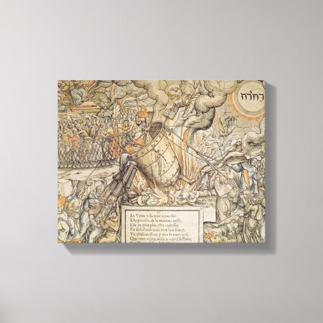 Impressão Em Tela O Pote de Fusão (Frente)