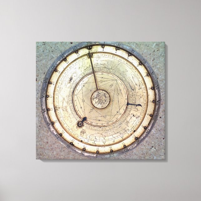 Impressão Em Tela O primeiro relógio acionado por primavera com fuse (Frente)