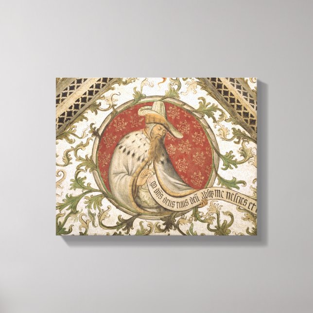 Impressão Em Tela O Profeta Hosea, da Loggia d'Annunciazione (Frente)