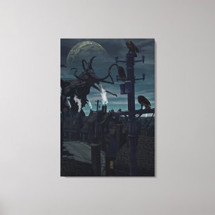 Impressão Em Tela O que as Corujas Viram