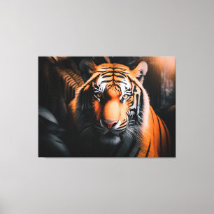 Impressão Em Tela O Rei da Selva - Tigre