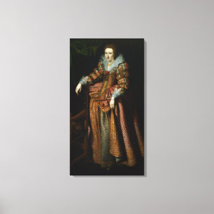 Impressão Em Tela O retrato de uma senhora disse ser do