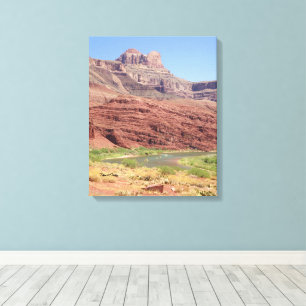 Impressão Em Tela O Rio Colorado cénico na fotografia do Grand