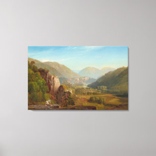 Impressão Em Tela O rio Juniata, Pensilvânia, por Thomas Moran