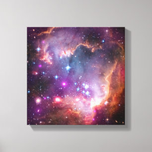 Impressão Em Tela O roxo Stars a astronomia de espaço da galáxia
