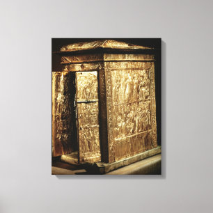 Impressão Em Tela O santuário dourado do reino novo de Tutankhamun