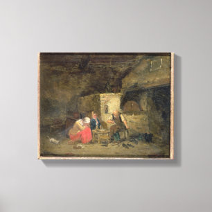 Impressão Em Tela O sapateiro (óleo no painel) (pares de 134462)