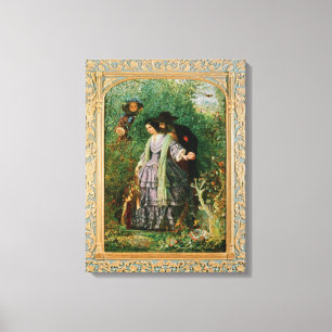 Impressão Em Tela O Segredo, 1858