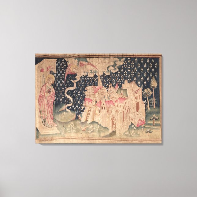 Impressão Em Tela O segundo anjo anuncia a queda da Babilônia (Frente)