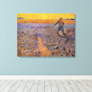 Impressão Em Tela O Semeador por Vincent van Gogh