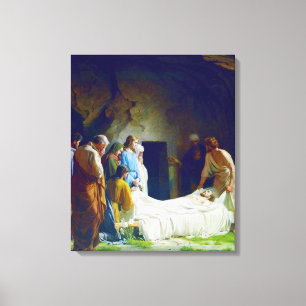 Impressão Em Tela O Sepultamento de Jesus por Carl Heinrich Bloch 18