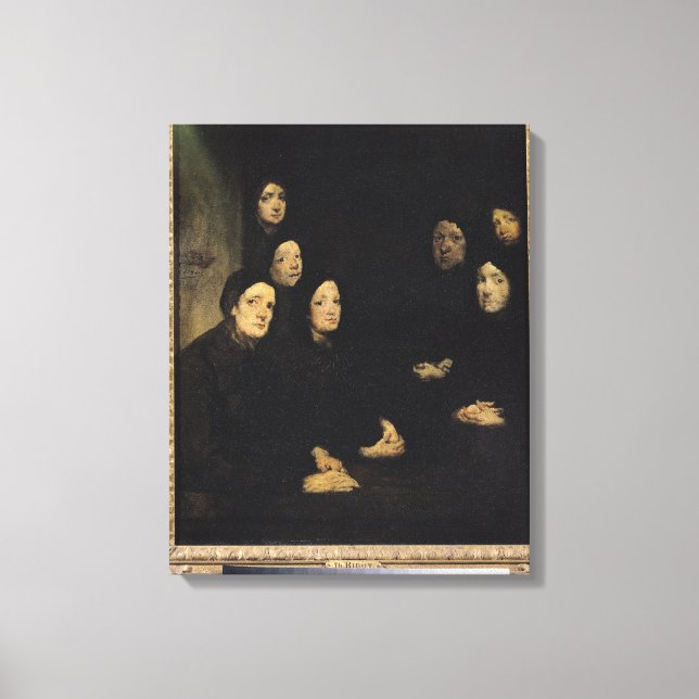 Impressão Em Tela O Sermão (Frente)