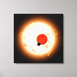 Impressão Em Tela O Sistema Kepler-16.