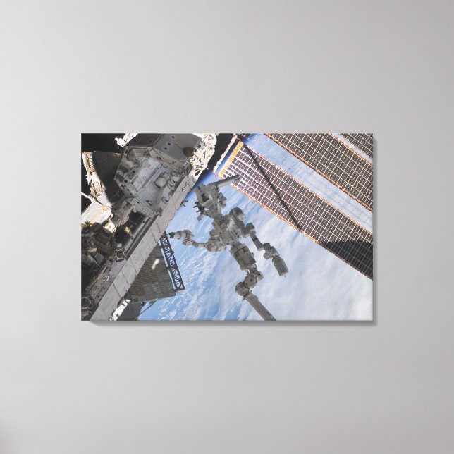 Impressão Em Tela O sistema robótico Dextre construído no Canadá (Frente)