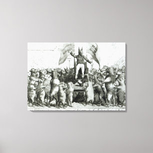 Impressão Em Tela O Smithfield Parlamento: Sufrágio Universal