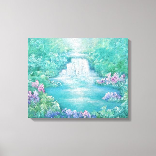 Impressão Em Tela O som da água 2012 (Frente)