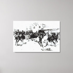 Impressão Em Tela O sótão traz em Billy o miúdo, 1880