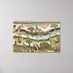 Impressão Em Tela O tapete da mesa de Bradford