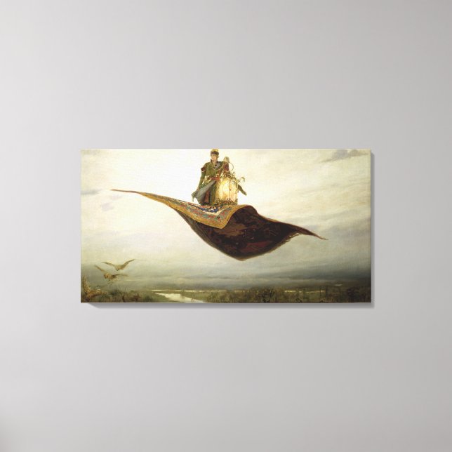 Impressão Em Tela O tapete mágico, 1880 (Frente)