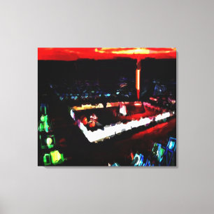 Impressão Em Tela O templo na região selvagem