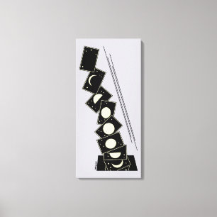 Impressão Em Tela O tempo caindo em um buraco