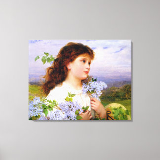 Impressão Em Tela O tempo dos lilases de Sophie Anderson