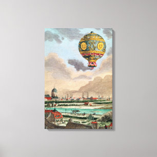 Impressão Em Tela O terraço de Monsieur Franklin em Passy