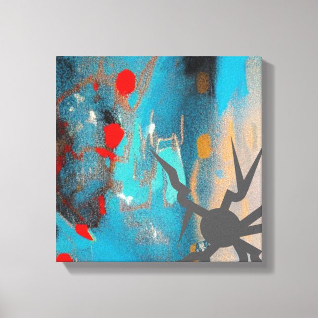 Impressão Em Tela O Terremoto (Frente)