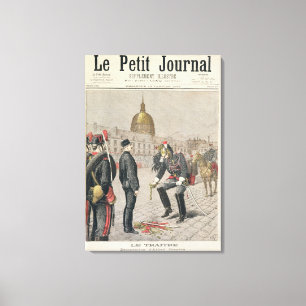 Impressão Em Tela O traidor a degradação de Alfred Dreyfus