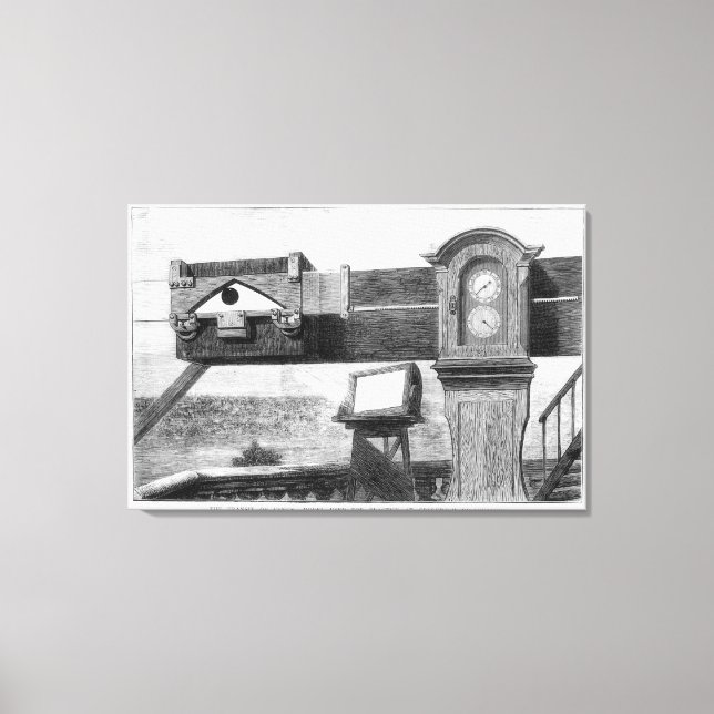 Impressão Em Tela O Trânsito de Vênus (Frente)