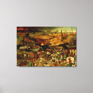 Impressão Em Tela O triunfo da morte, c.1562 (óleo no painel)