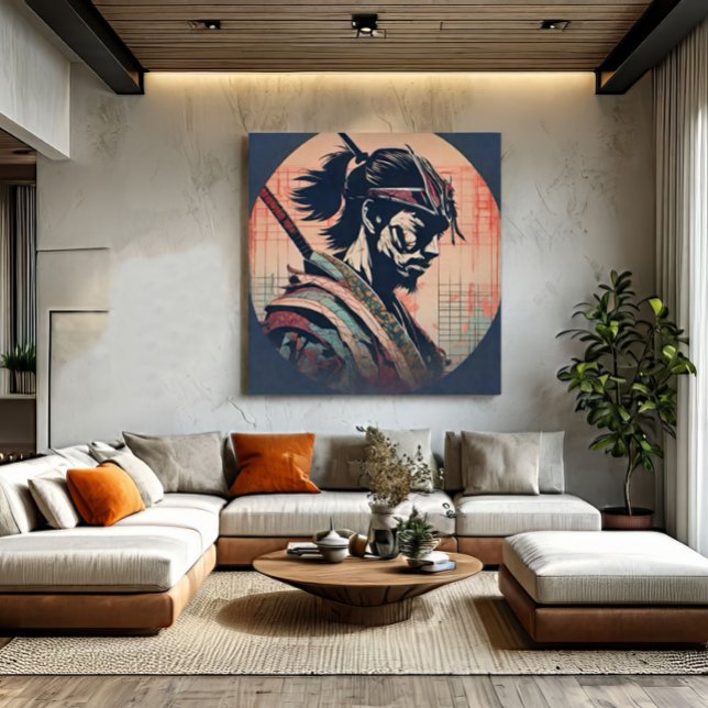 Impressão Em Tela O Último Silêncio do Samurai (Criador carregado)