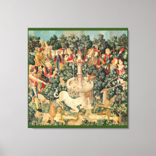 Impressão Em Tela O Unicórnio foi encontrado