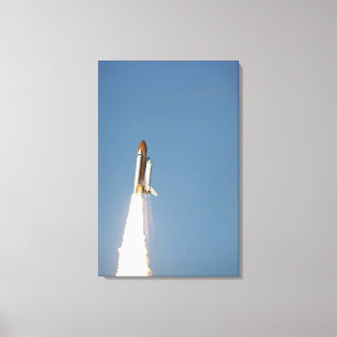 Impressão Em Tela O vaivém espacial Atlantis tira 11